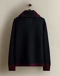 c. 2015 Crest Wool Cardigan - Size L