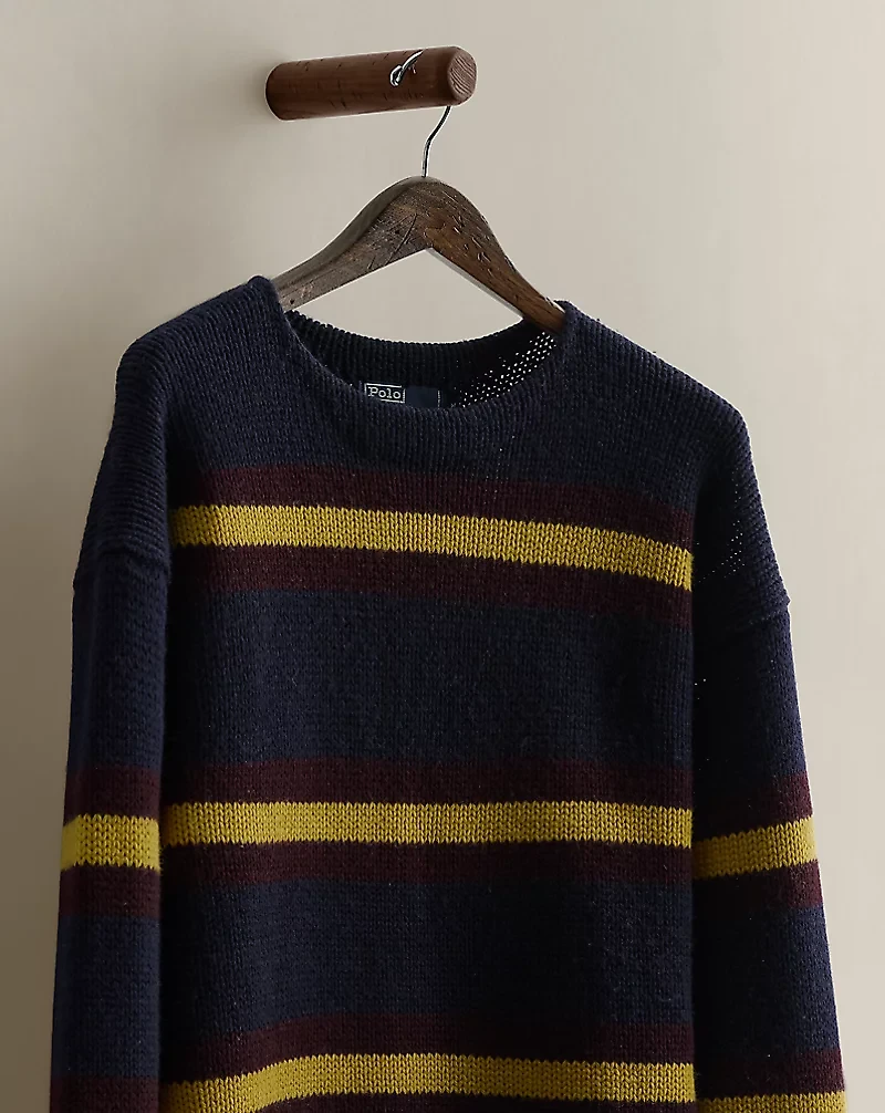 1995 Striped Wool Sweater  - Size M