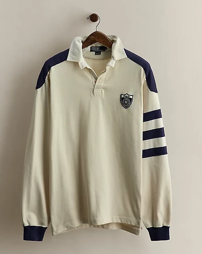 c. 1998 Crest Rugby Shirt - Size L