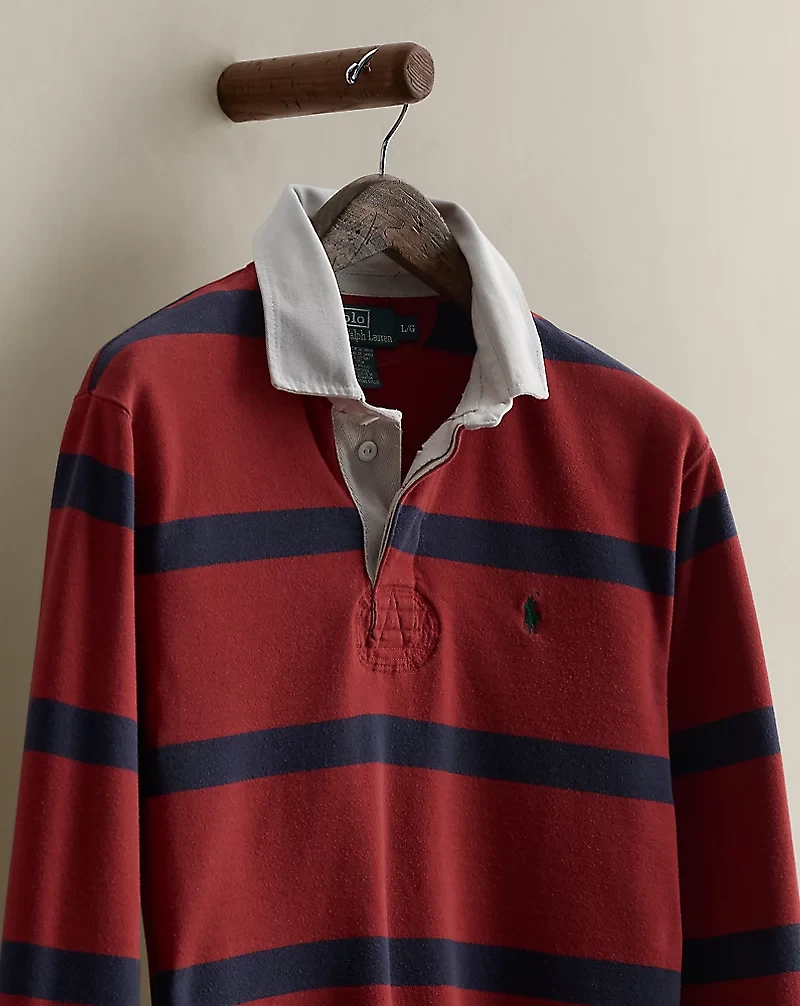 c. 2010 Striped Rugby Shirt - Size L