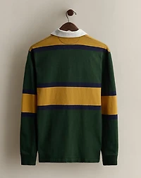 c. 2015 Striped Rugby Shirt - Size M