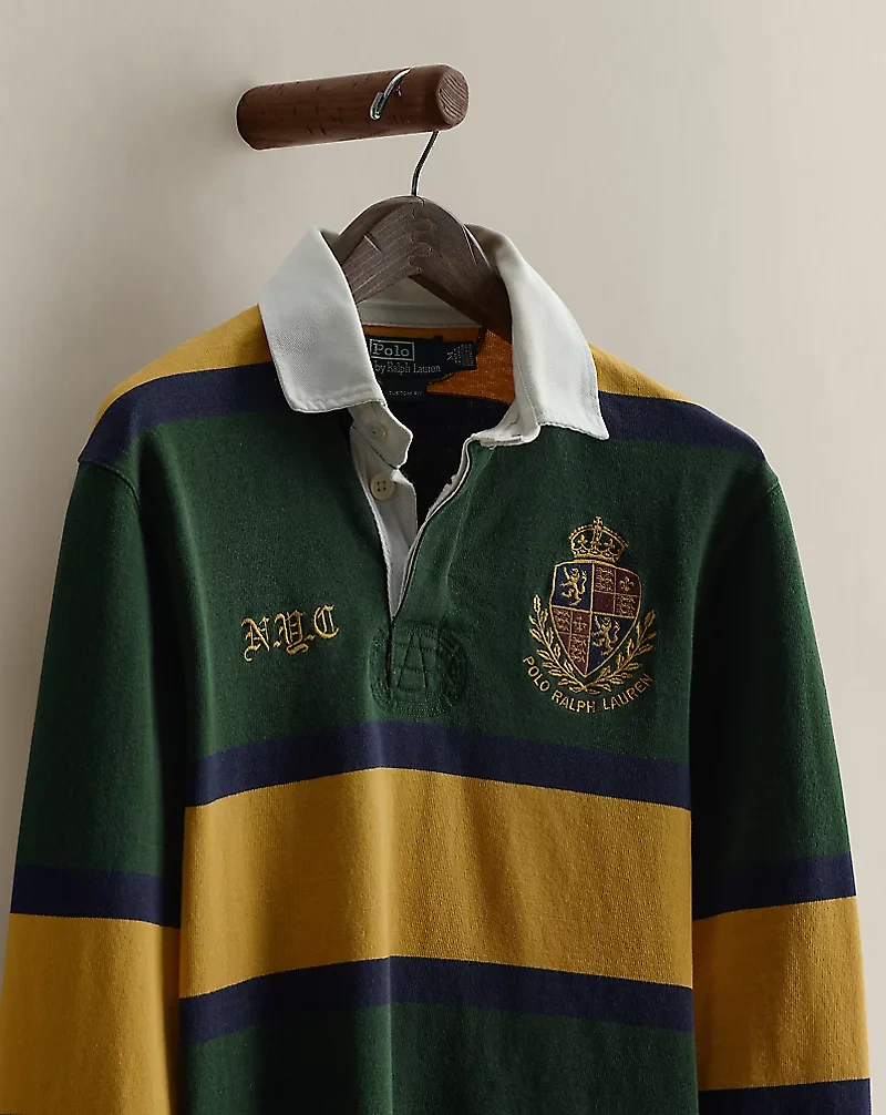 c. 2015 Striped Rugby Shirt - Size M