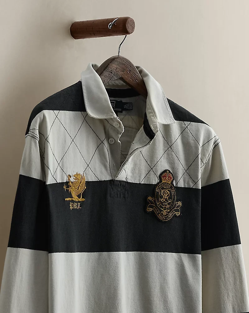 c. 2012 Striped Rugby Shirt - Size XL
