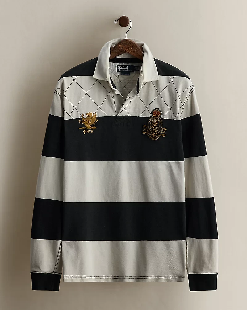 c. 2012 Striped Rugby Shirt - Size XL