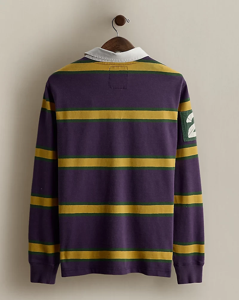 2011 Striped Rugby Shirt - Size M