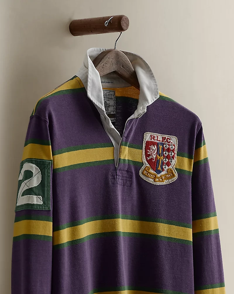 2011 Striped Rugby Shirt - Size M