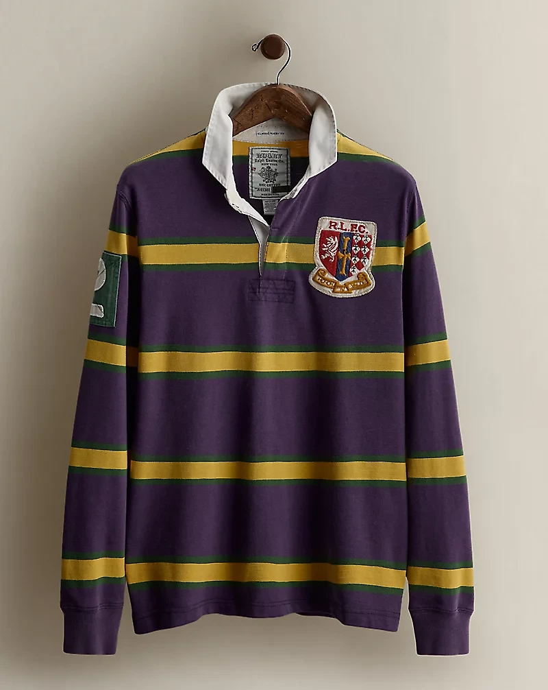 2011 Striped Rugby Shirt - Size M