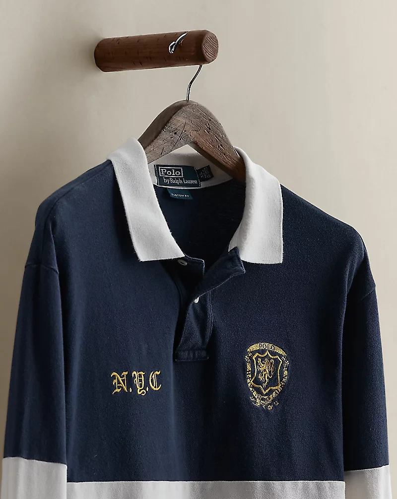 c. 2015 Crest Polo Shirt - Size XL