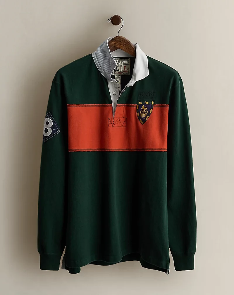c. 2004 Crest Rugby Shirt - Size L