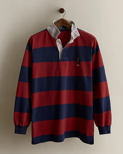 1993 Polo Bear Rugby Shirt - Size L
