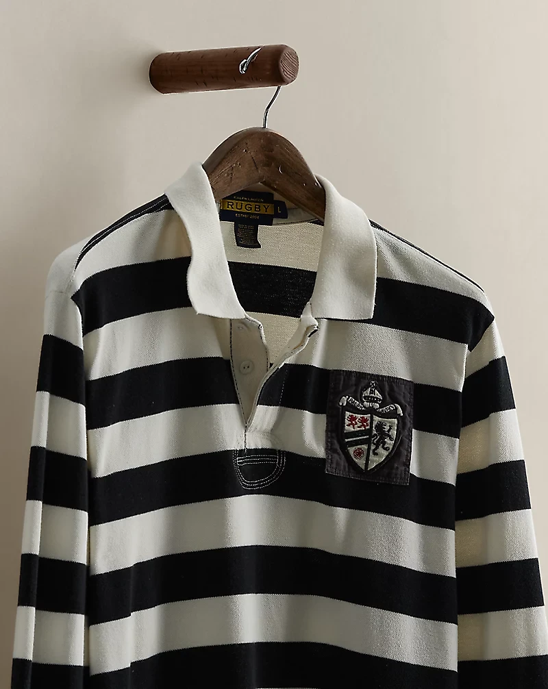 2013 Striped Polo Shirt - Size L