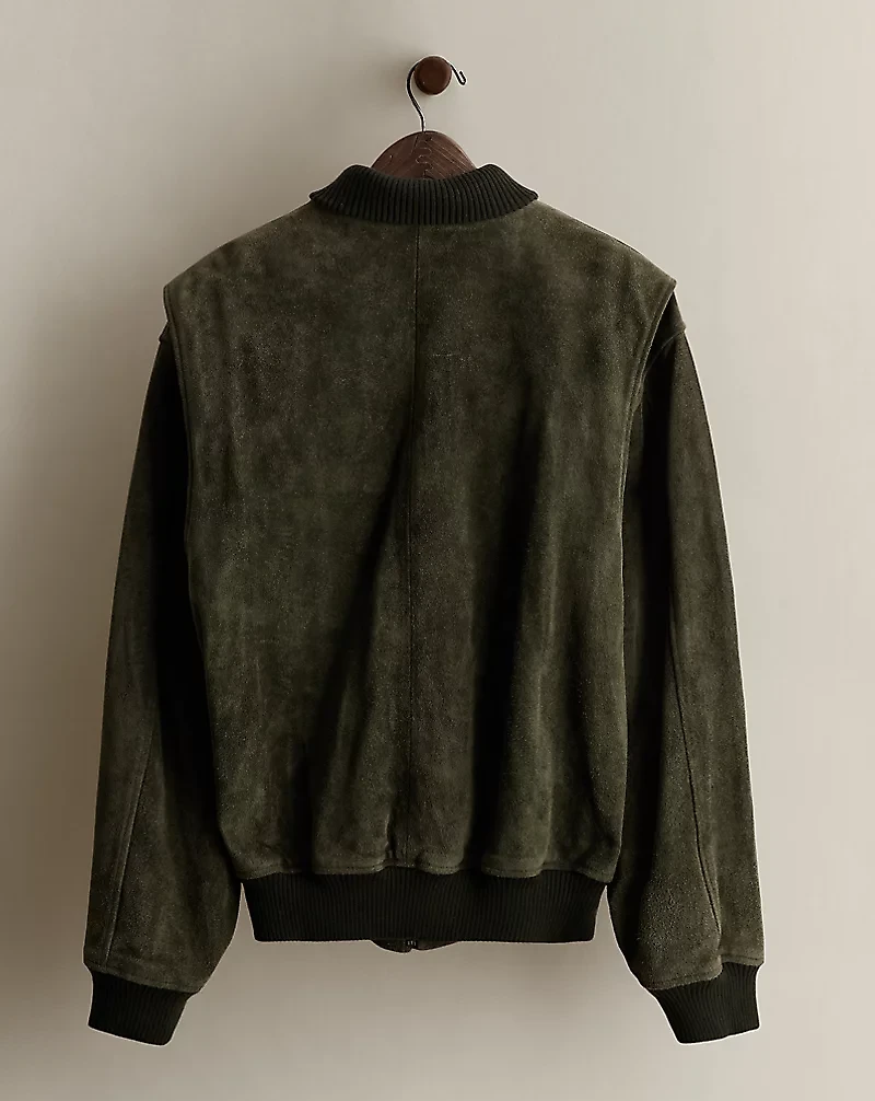 c. 2000 Suede Jacket - Size XL