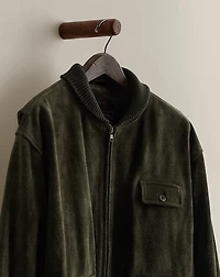 c. 2000 Suede Jacket - Size XL