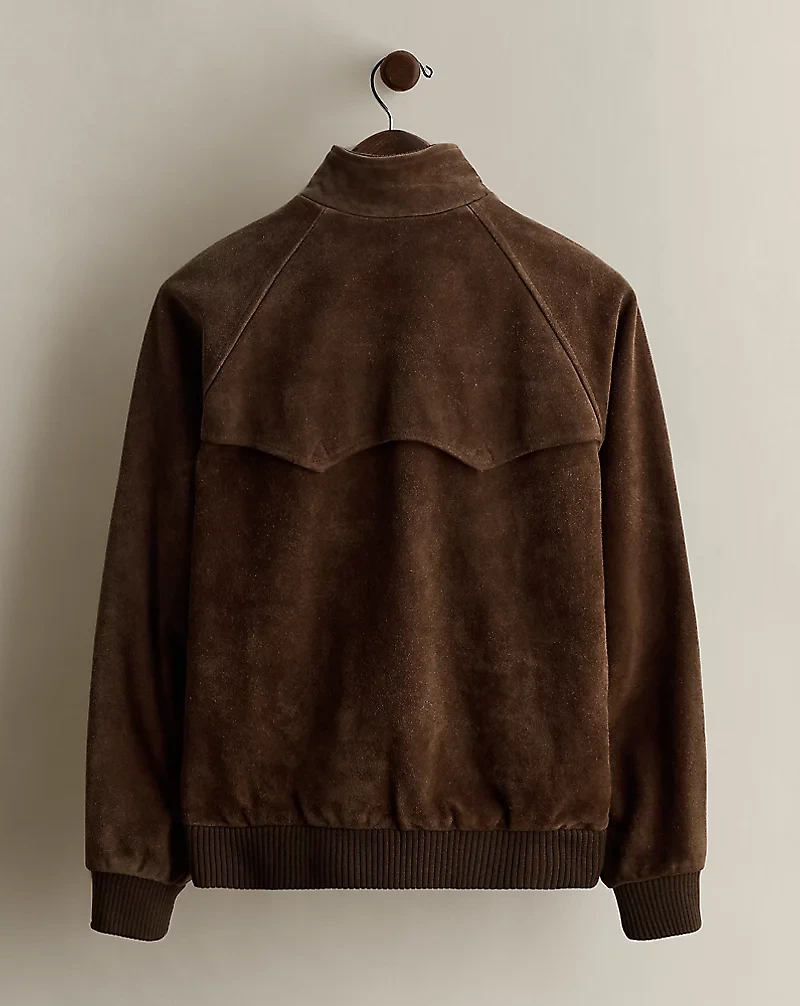 c. 2000 Suede Jacket - Size L
