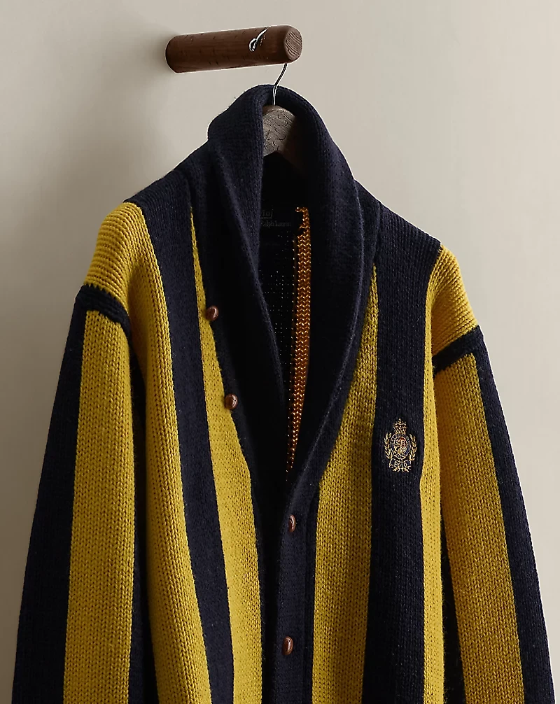 1987 Polo Crest Cardigan - Size L