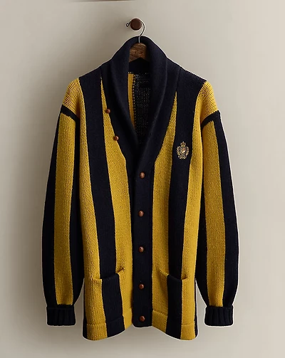 1987 Polo Crest Cardigan - Size L