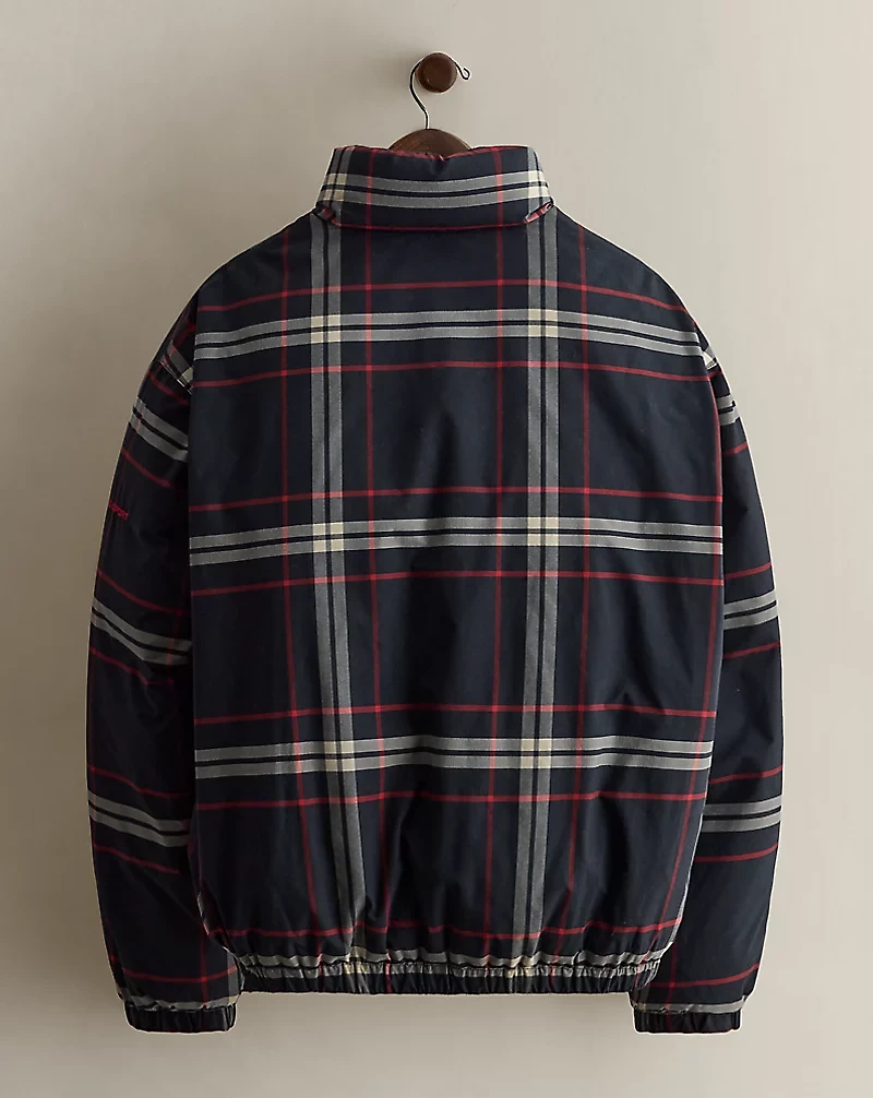 c. 2000 Plaid Down Jacket - Size XL