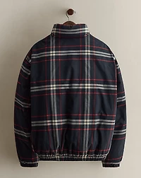 c. 2000 Plaid Down Jacket - Size XL