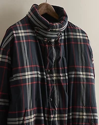 c. 2000 Plaid Down Jacket - Size XL