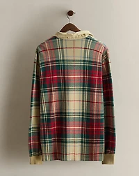 c. 1995 Plaid Rugby Shirt - Size XL
