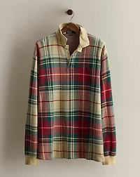 c. 1995 Plaid Rugby Shirt - Size XL