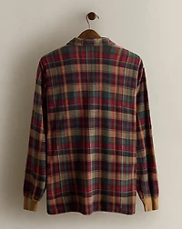 1995 Plaid Popover Shirt - Size L