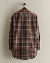 c. 1995 Plaid Workshirt - Size M