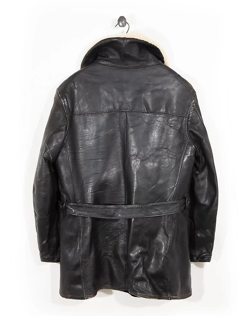 1930s Shearling-Leather Coat - Size 48