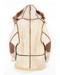 B-7 Shearling-Leather Jacket - Size 44