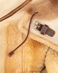 B-7 Shearling-Leather Jacket - Size 44