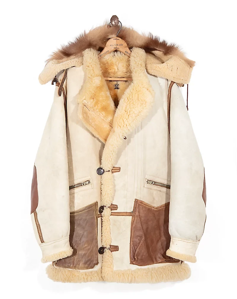 B-7 Shearling-Leather Jacket - Size 44