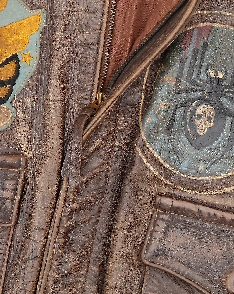 A-2 Leather Flight Jacket - Size 36