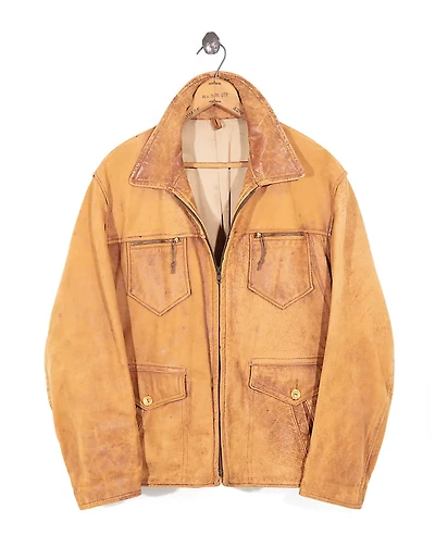 1930s–’40s Leather Jacket - Size 42