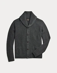 Waffle-Knit Cashmere Cardigan