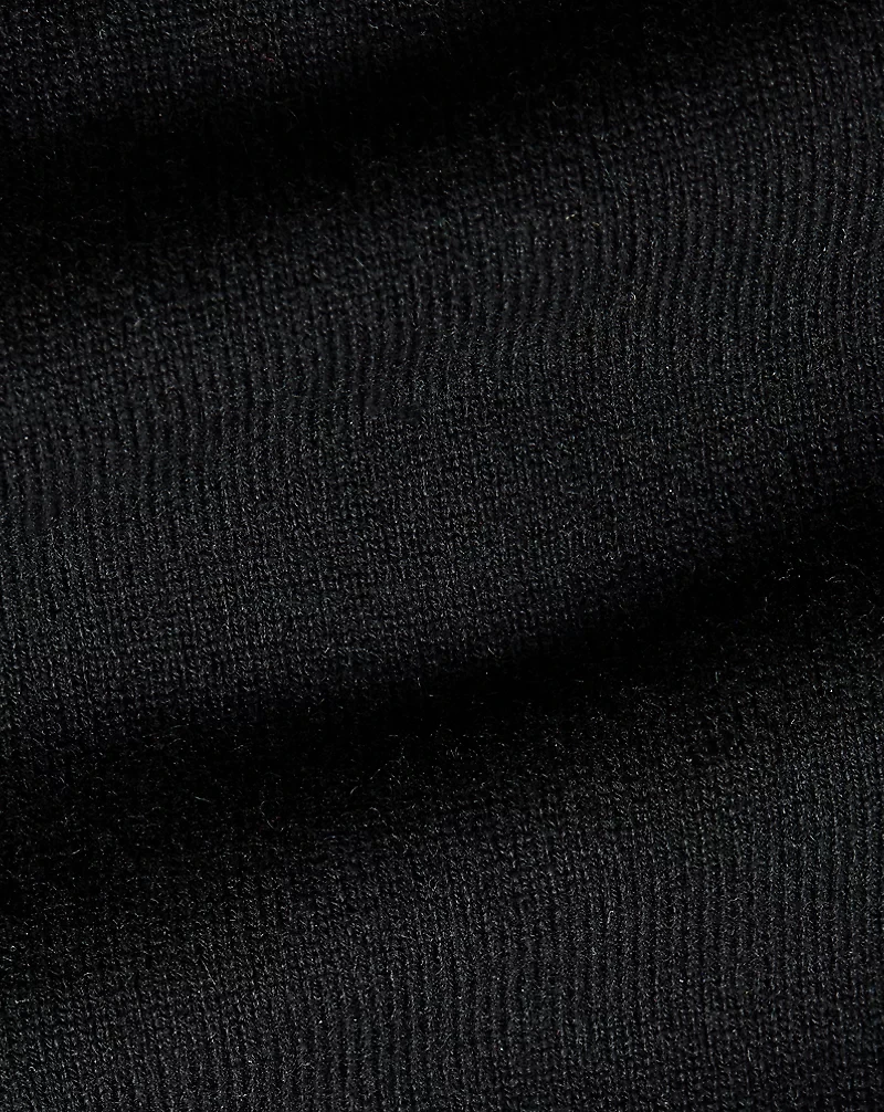Wool-Cashmere Western Shirt Sweater