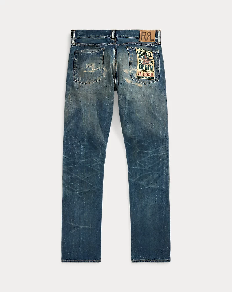 High Slim Brannon Distressed Jean