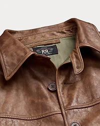 Leather Car Coat