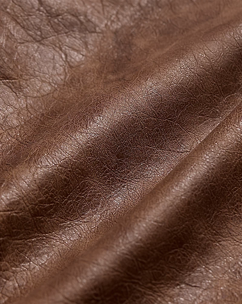 Leather Car Coat