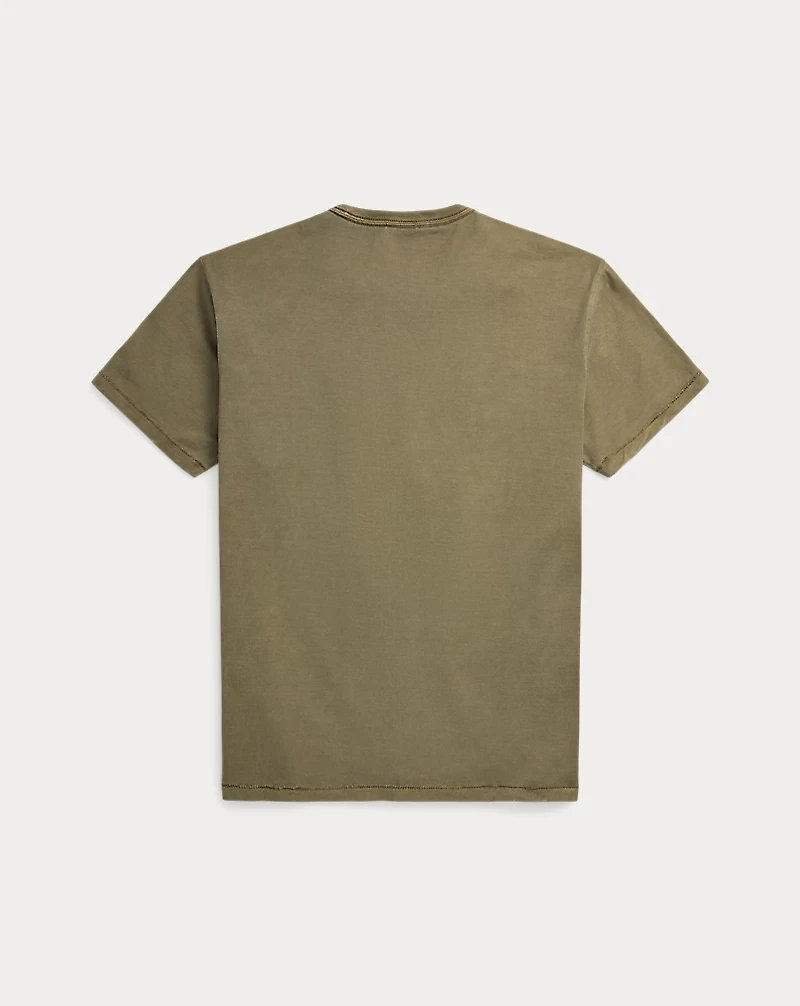 Garment-Dyed Logo Jersey T-Shirt