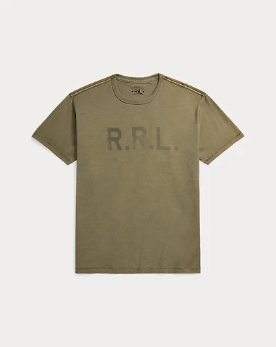 Garment-Dyed Logo Jersey T-Shirt