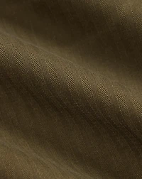 Garment-Dyed Herringbone Twill Workshirt