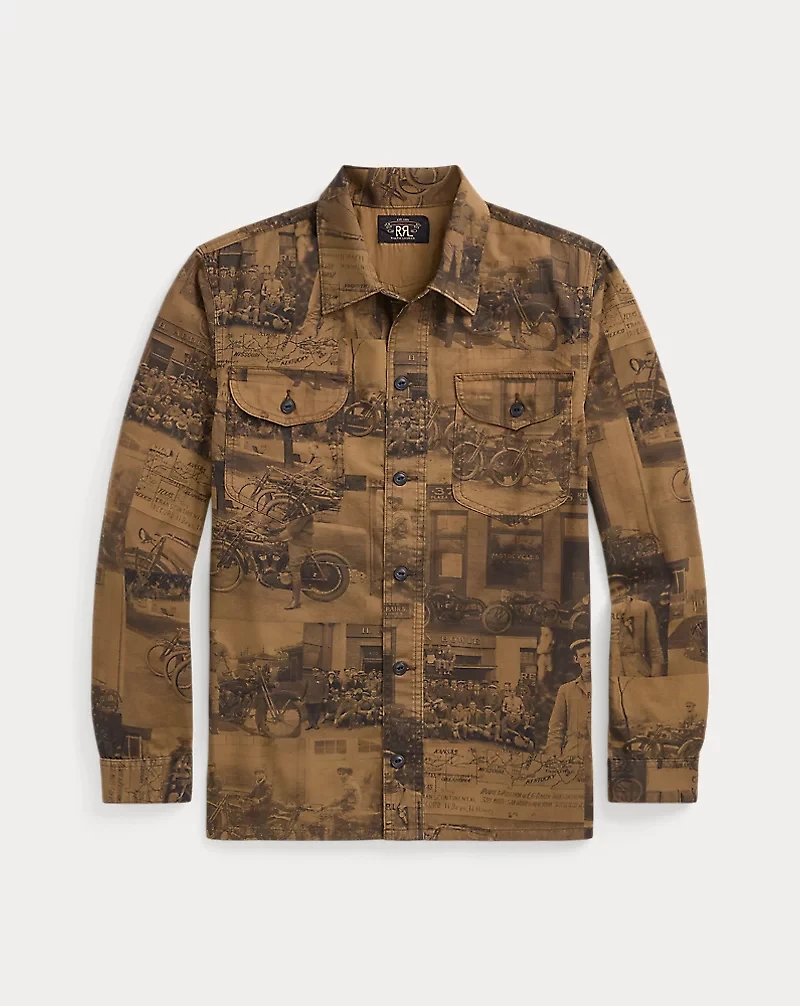 Photo-Print Twill Workshirt