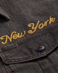 Embroidered Denim Workshirt