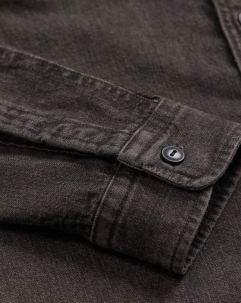 Embroidered Denim Workshirt