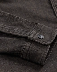 Embroidered Denim Workshirt