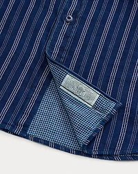 Indigo Striped Double-Faced Workshirt