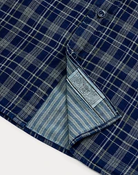 Indigo Plaid Double-Faced Workshirt