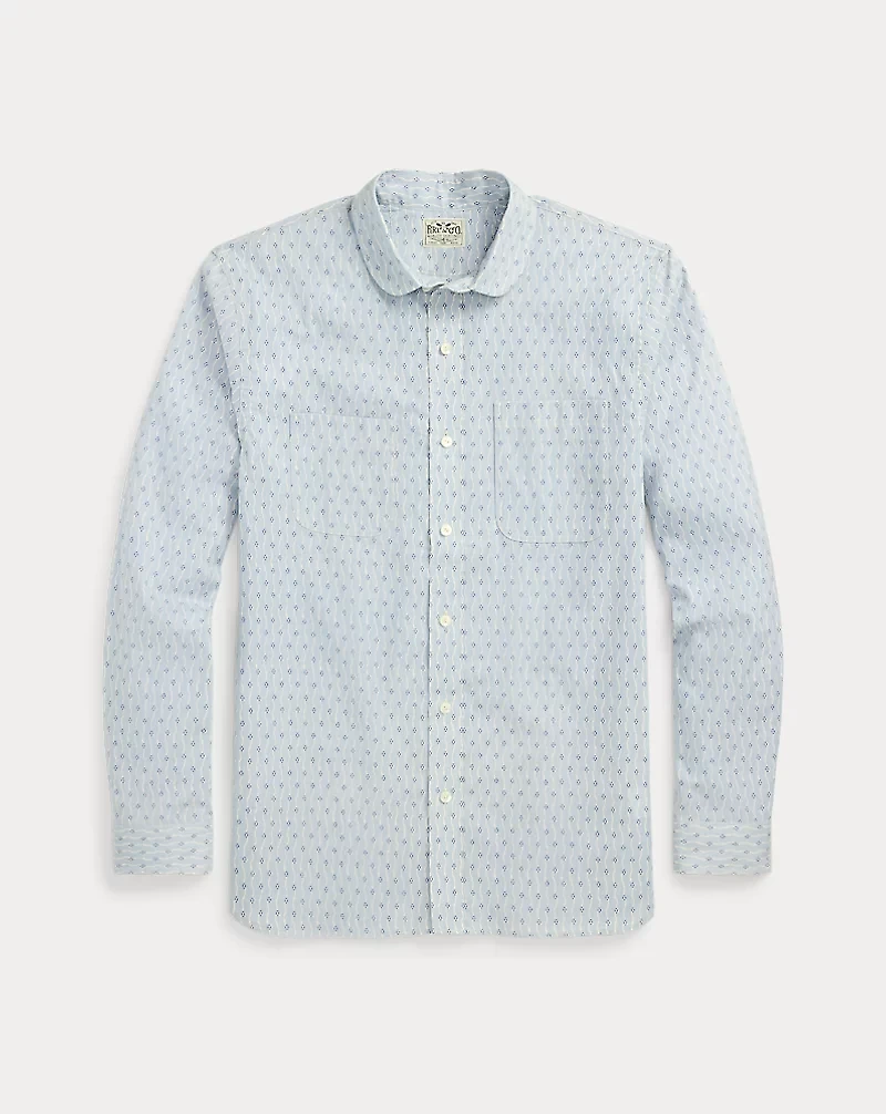 Floral-Print Woven Shirt