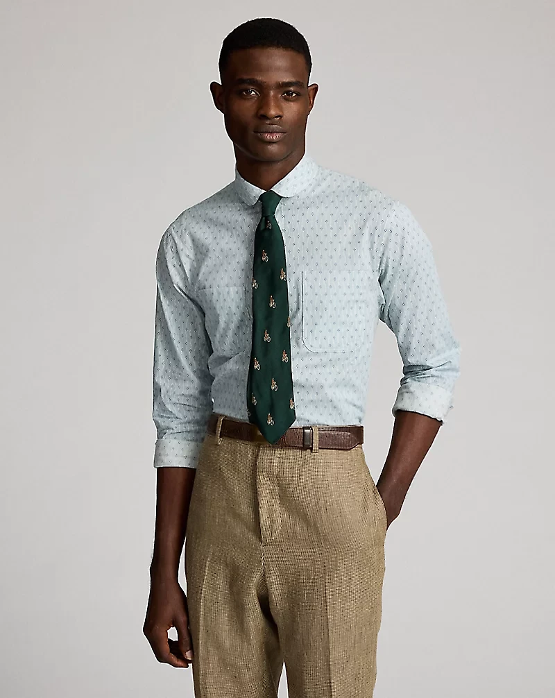 Floral-Print Woven Shirt