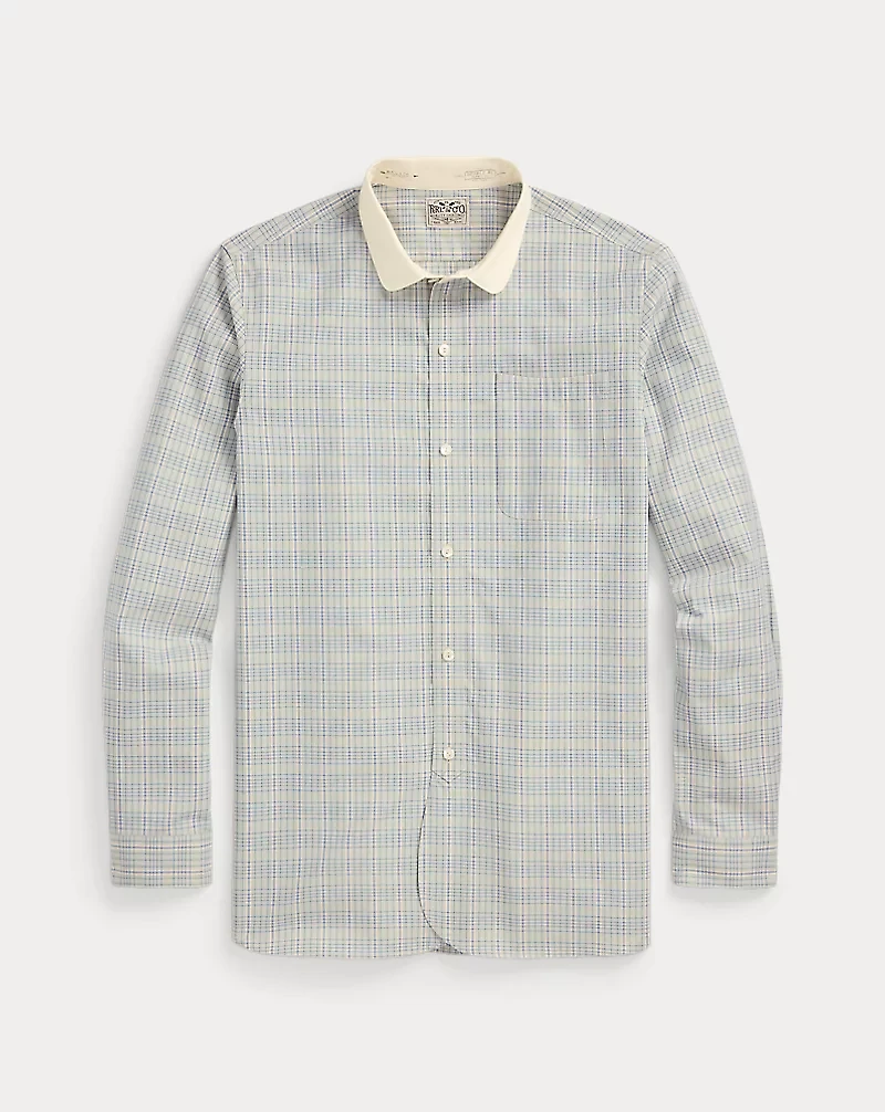 Slim Fit Checked Dobby Shirt